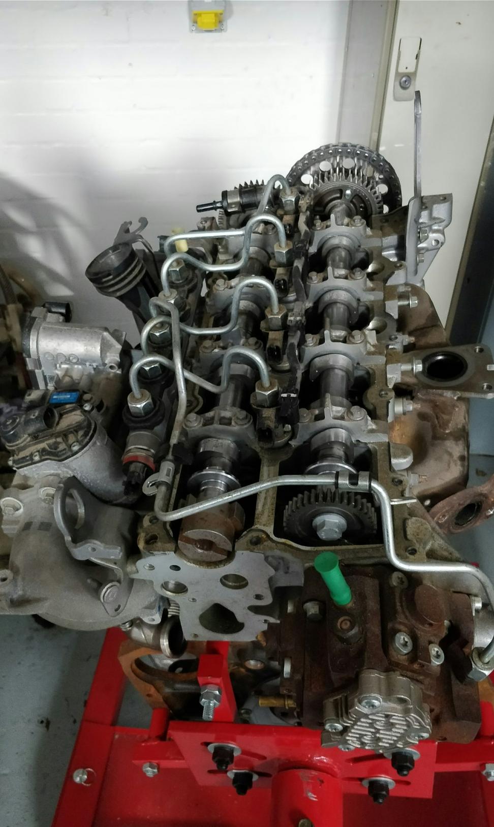 Before engine service